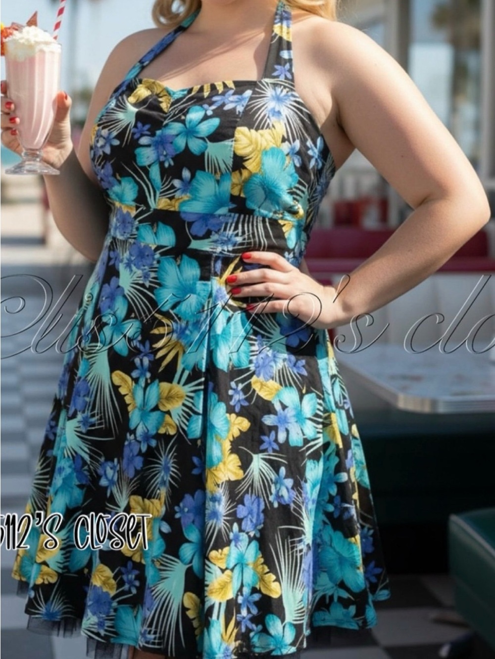 Torrid Retro Chic Halter Dress (See Notes)